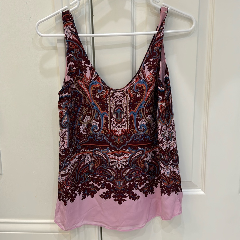 JCrew silk tank